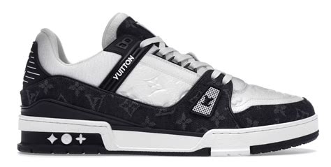 lv trainer herren|Lv trainers black and white.